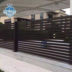 Vente directe des fabricants <span class=keywords><strong>de</strong></span> balustrade en aluminium lamelles rectangulaires panneau <span class=keywords><strong>de</strong></span> clôture d'intimité maison jardin école arrière-cour - Product Image 5