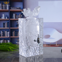 Bouteille Distributrice de Parfum en Verre Cristal 1L pour Décoration de Mariages et Événements (Mukhallat)
