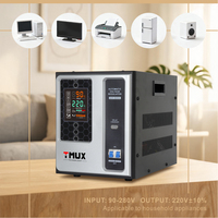 Régulateur de Tension Automatique à Relais 3000VA, Stabilisateur d'Alimentation 100V-260V Sortie 220V AC pour AVR, Logo Personnalisé