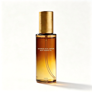 Olio da Massaggio Corpo 100ml con Olio di Jojoba Biologico Pressato a Freddo, Estratto di Erbe e Collagene, Leggero con Olio d'Oliva - Product Image 1