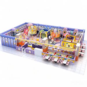 Aire <span class=keywords><strong>de</strong></span> jeux intérieure commerciale sur le thème <span class=keywords><strong>de</strong></span> l'espace pour enfants, avec château gonflable, toboggan et piscine à balles, centre <span class=keywords><strong>de</strong></span> jeux pour centres commerciaux, OEM ODM - Product Image 5