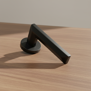 Poignée de <span class=keywords><strong>porte</strong></span> moderne en alliage d'aluminium multicolore, avec couvercle de serrure, pour ensemble de serrures à levier de <span class=keywords><strong>porte</strong></span> intérieure en bois, directement de l'usine - Product Image 5