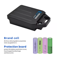 Batterie Li-ion Lithium 48V 52V 60V 15Ah 20Ah 30Ah pour Vélo Électrique Citycoco, Scooter et Pack de Batteries pour E-Bike