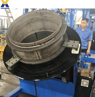 Support de positionnement pour soudage de tuyaux en Chine, support de mandrin, plateau tournant industriel de 1000 kg