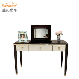 Estilo simple <span class=keywords><strong>multicapa</strong></span> de madera maciza tocador dormitorio dresser diseños tocador moderno - Product Image 1
