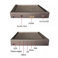7/10.1 pouces portable IPS HD moniteur tactile HD-MI USB 1024*600 petit ordinateur écran secondaire téléphone portable même écran d'affichage