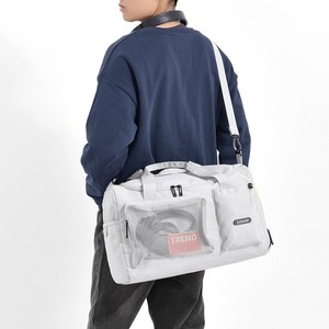 New Fashion Large Capacity Designer Custom Logo Luggage Bag Dry Wet Separation Travel Duffel Bag Sports Gym Bag - Product Image 6
