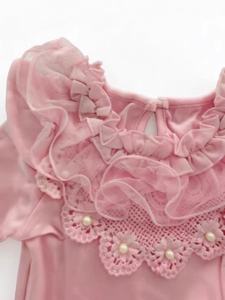 Camiseta Personalizada para Niñas OEM en Múltiples Colores, Muestra en 7 Días |   En stock |   Fábrica de Ropa para Niños Foshan - Product Image 4