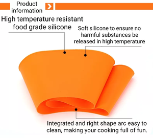 Tấm Bảo Vệ Chống Bắn Dầu Nóng Cho Nhà Bếp Gấp Bằng Silicon Nắp Chống Bắn Dầu Nấu Ăn Trên Tường - Product Image 3