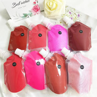 Base de gloss à lèvres liquide minérale pré-fabriquée, 137 couleurs scintillantes, 50 ml, imperméable, longue tenue, étiquette privée, logo personnalisé
