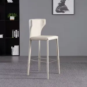 Stylish <b>Saddle</b> Leather Home Bar <b>Chair</b> for Elegant Spaces Stylish <b>Saddle</b> Leather Home Bar <b>Chair</b> for Elegant Spaces - Product Image 1
