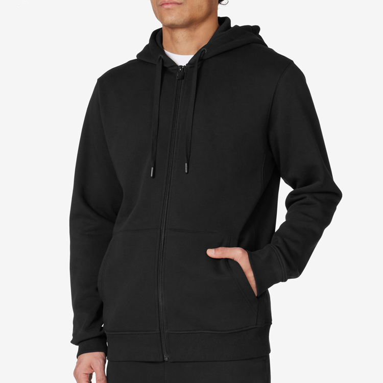 Cotton Zip-up Hoodie