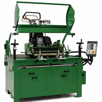Broyeur à bobines Express Dual 3000MC avec système de serrage électrique et traversée automatique pour l'entretien des tondeuses à bobines. Prix de dépôt est de