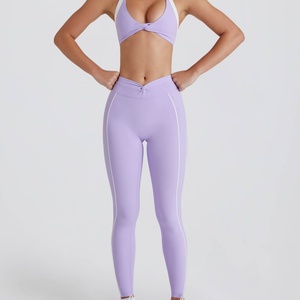 Women's Custom Butt Lift Fitness Yoga <b>Leggings</b> High Impact Gym Bra Breathable Quick Dry Workout Sports Suit with Print <b>Pattern</b> - Product Image 5