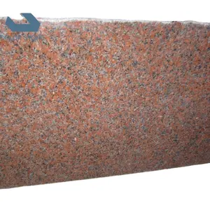Petites dalles de granit d'érable rouge naturel chino barato g562