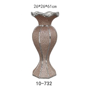 2024 usine nouvelle européenne créative en fibre de verre ornements <span class=keywords><strong>Vase</strong></span> à fleurs pour la décoration de mariage - Product Image 2
