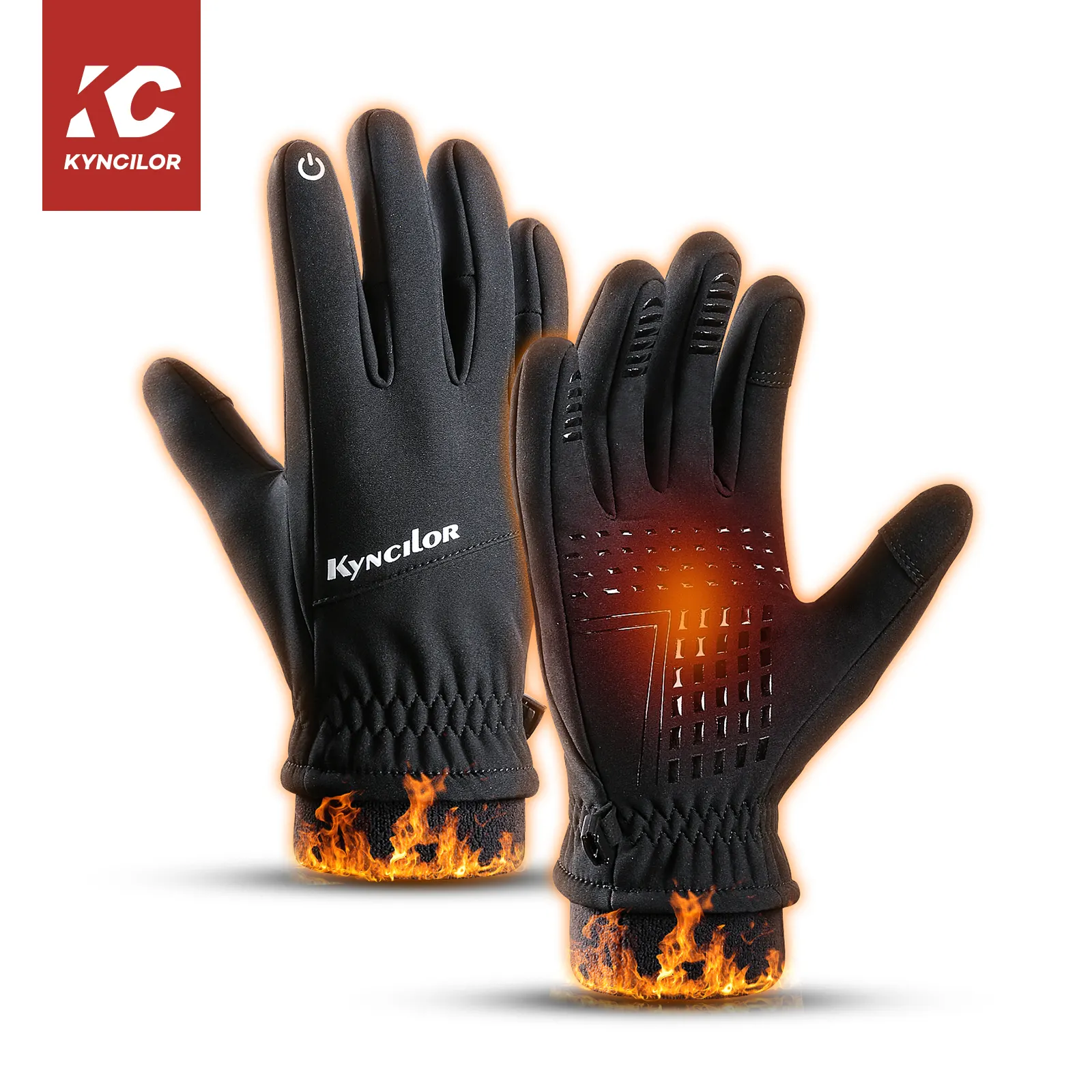 Kyncilor Wasserdichte warme Motorrad handschuhe Wind dichte Touchscreen-Ski-Outdoor handschuhe