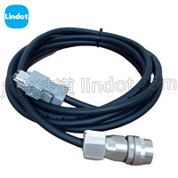 Nouveau servomoteur Delta A3 ACS3-CAEN3005 avec câble flexible à paire torsadée et encodeur incrémental, en matériau PUR, noir/argent/gris