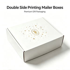 Boîte d'expédition magnétique en carton ondulé écologique haut de gamme avec logo personnalisé, impression intérieure et extérieure de qualité supérieure - Product Image 5