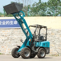 Topsense Ingrosso Caricatore Elettrico 606 con Capacità di 600 kg, Mini Caricatori a Batteria, Trattori Mini 4x4