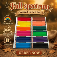 Ensemble de crayons de couleur