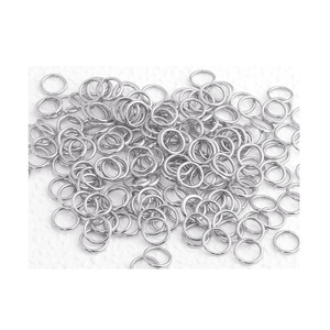 Anillo de Salto Cerrado de Acero Inoxidable Chapado en Oro de 6mm para Fabricación de Pulseras, Componente Redondo para Joyería DIY H1693 - Product Image 5