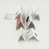 Mini papier personnalisé de haute qualité, dépliant personnel, service d'impression publicitaire
