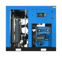 Compresseurs d'air à vente chaude 15kw 22kw 37kw 16 Bar pour la découpe laser, compresseurs d'air industriels au gaz naturel