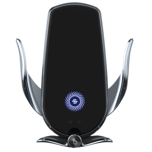 Chargeur sans fil pour voiture Capteur auto infrarouge Station de charge pour IPhones 16 14 15W Chargeur rapide Support de téléphone portable <span class=keywords><strong>Batterie</strong></span> intégrée - Product Image 1