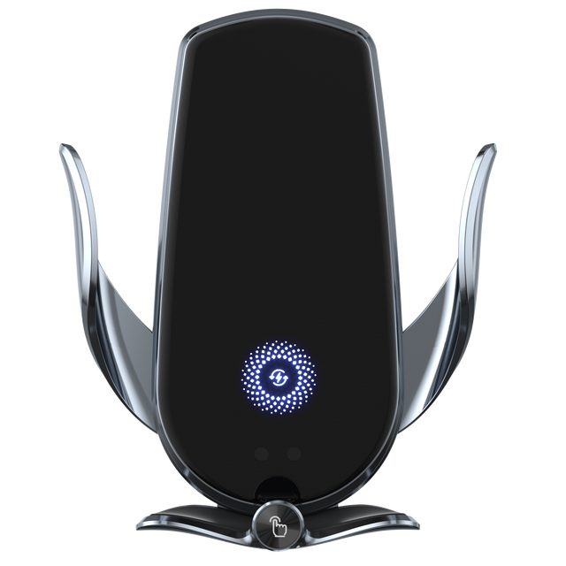 Car Wireless Charger Infrared Auto Sensor Charging Dock for IPhones 16 14 15W Fast Charger Mobile Phone Holder Built-in Battery