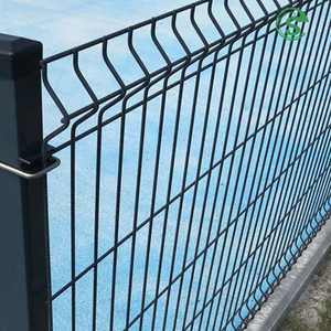 Clôture en treillis métallique 3D galvanisé de haute qualité, panneaux courbés, pour la sécurité du jardin - Product Image 1