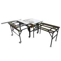 ZDS480 Nouveau produit Mini scie à table coulissante pour le travail du bois Scie à table coulissante pour le bois Machine à scier avec lame de rainurage