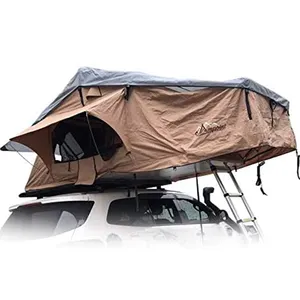 2-3 kişi açık kamp araba çadırı SUV çatı üst çadır yumuşak kapak çatı çadırı