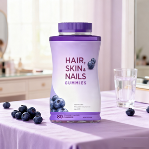 حلوى البيوتين والكولاجين النباتية للشعر والبشرة والأظافر - مكمل غذائي بعلامة تجارية خاصة - Product Image 2