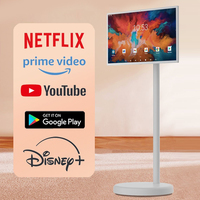 Movable Smart Screen Portable Touch Screen Mobile All-in-One Display Rotatable Smart Monitor 27" Rolling IPS Panel 120Hz Refresh