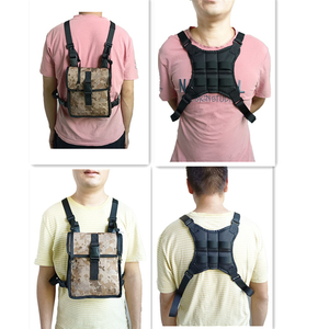 Arnés de Pecho para Binoculares con Camuflaje Digital, Bolsillo de Malla, Equipo de Observación para Exteriores, Portátil, para Actividades de Camping - Product Image 6