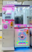 Mini-grue à griffes sur pied de haute qualité, petite machine distributrice de jouets de 4 pouces, à monnayeur, pour centres de jeux, fabriquée en usine en Chine