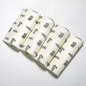 20*20cm Custom Printed Deli Sushi Shawarma Sandwich <b>Burger</b> <b>Wrapping</b> Packaging Wax Fast Food Wrap <b>Paper</b> - Product Image 3