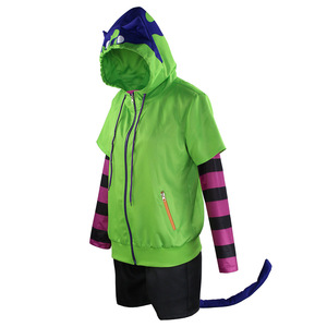 Disfraz de Cosplay de Sk8 Miya Chinen Mina, Sudadera Verde con Guantes, Calcetines y Cola, Conjunto de Disfraz de Anime para Adultos - Product Image 2