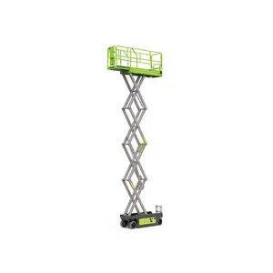 Top quality Hydraulic 10m scissor lift platform car for aerial work ZS0808DC