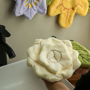 Serviette de toilette pour enfant en polaire corail Spring/Plant Original, suspendue, super absorbante, rembourrée, de haute qualité, pour cuisine - Product Image 2