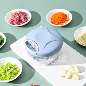 Picadora Manual de Carne, Prensa Giratoria de Ajo, Triturador de Verduras y Cebollas, Accesorios de Cocina - Product Image 1