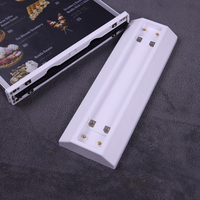 Panneau rechargeable de menu de restaurant de Tableau de caisson lumineux de publicité de bureau d'intense luminosité avec Bttery