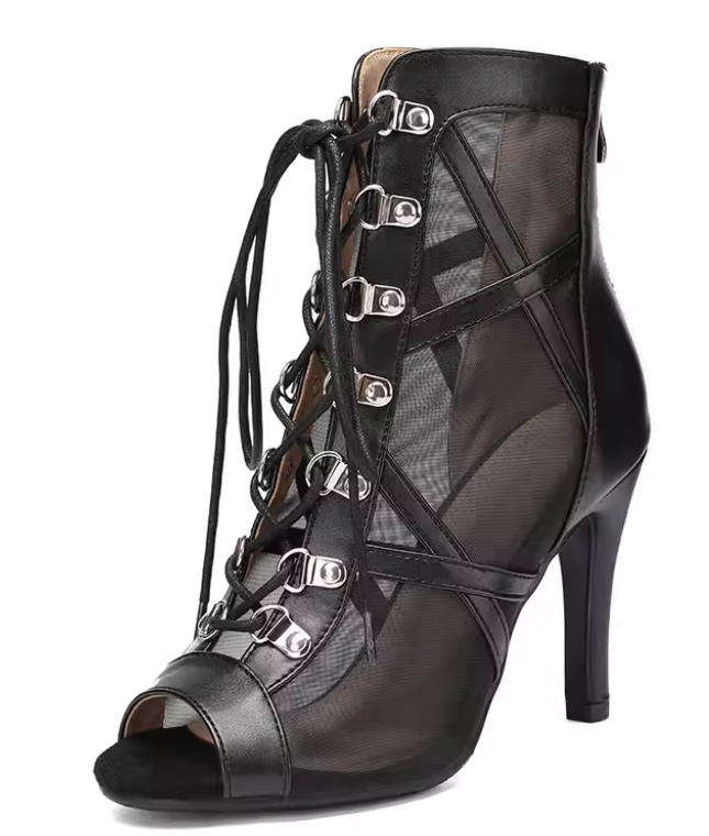 Hauteur du talon noir 7,5 cm