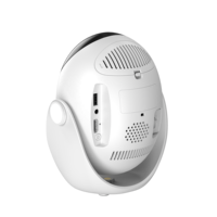 Nouveau projecteur intelligent mini Pico 720P compatible 4K avec système Android 14, Wi-Fi sans fil pour divertissement à domicile et bureau mobile