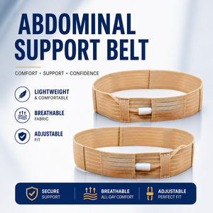 Ceinture de dialyse péritonéale réglable pour fixation de cathéter PD, soutien lombaire et soin chauffant pour patients en dialyse péritonéale - Product Image 1