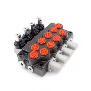 Vanne directionnelle monobloc à 4 bobines SD5-G38, en acier, fabriquée par une entreprise de matériel hydraulique - Product Image 1