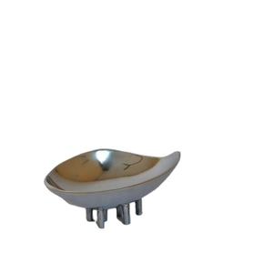 Vantage Modern Luxury Fancy Aluminum Decorative <b>Bowl</b> with Legs with Nickel Finished <b>for</b> Home Kitchen <b>Weeding</b> and Parties Usage - Product Image 1
