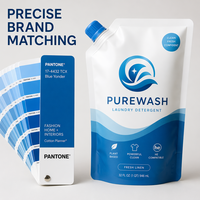 Sachets de lessive OEM ODM 1L 2L 5L haute performance pour gel douche et shampoing, haute barrière, sans BPA