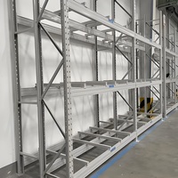 Vente directe d'usine : rayonnage à palettes robuste à trois montants avec verrouillage de sécurité et conception renforcée